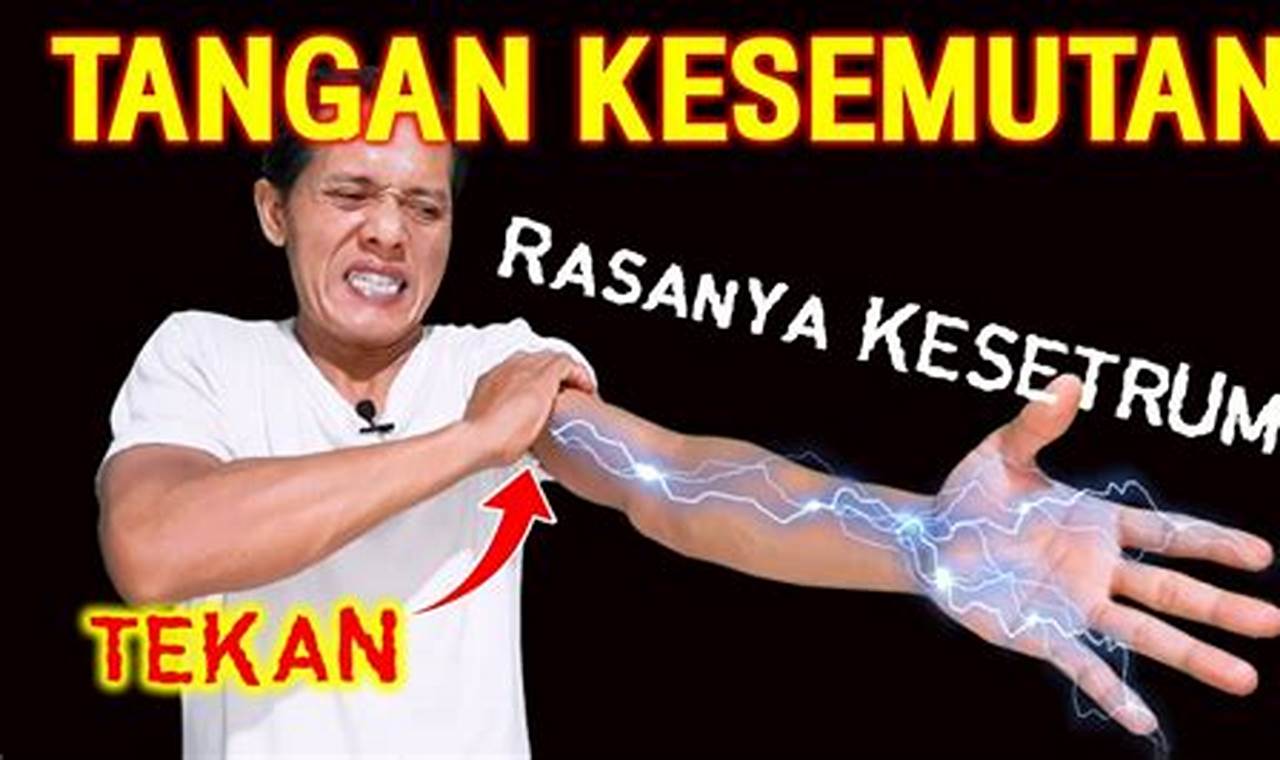 cara mengatasi tangan kesemutan